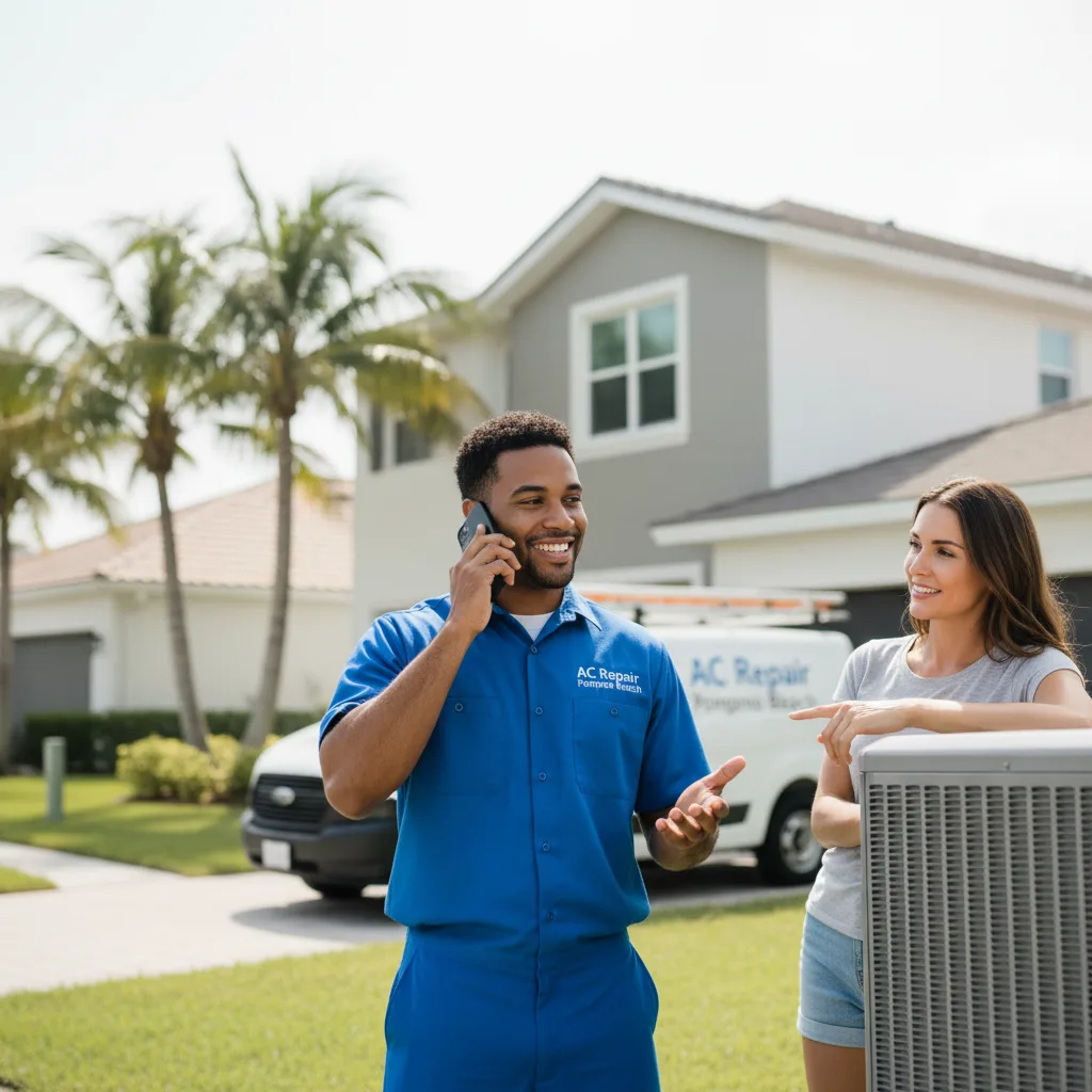 AC Repair Pompano Beach customer support in Northfield